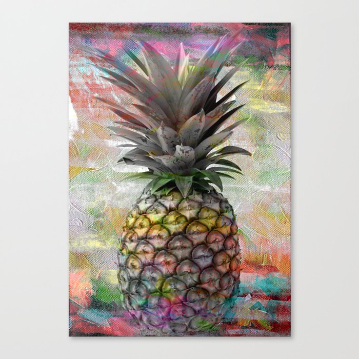 Pineapple design Canvas Print