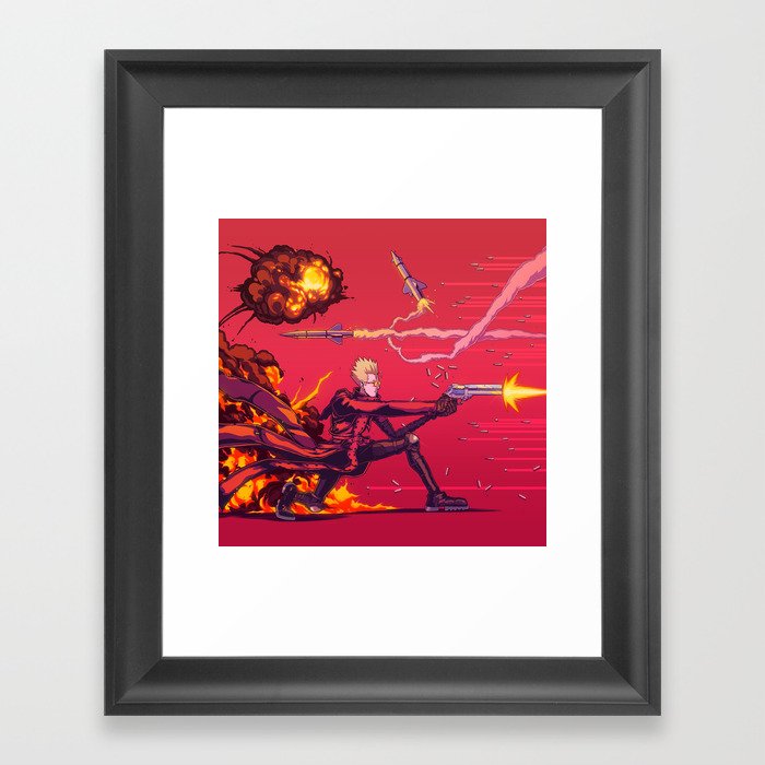The Humanoid Typhoon Framed Art Print