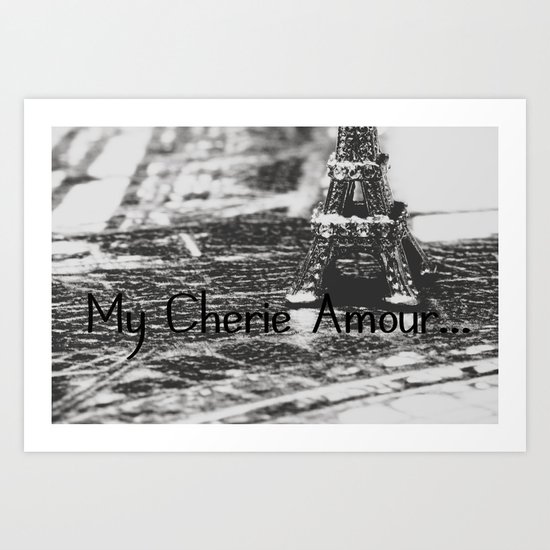 My Cherie Amour... Art Print