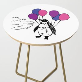 Penguins Can Fly Side Table