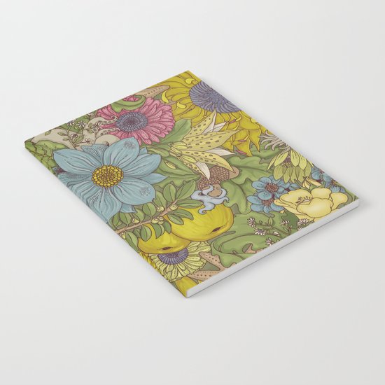 the wild side - spring tones Notebook