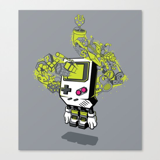 Pixel Dreams Canvas Print