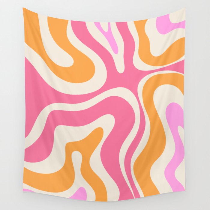Pink and orange sale tapestry