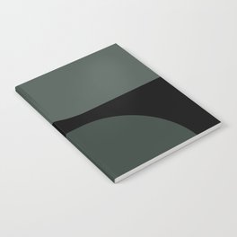 Modern Minimal Arch Abstract VIII Notebook