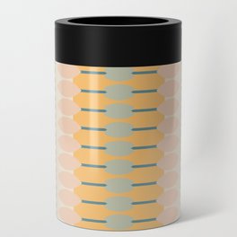 Abstract Geometric Artwork 02 Color 04 Sunny Can Cooler