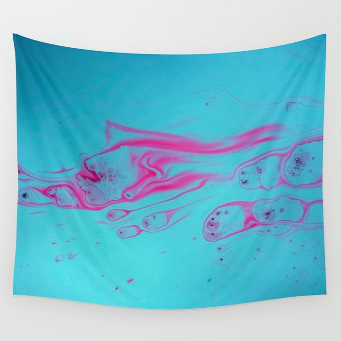 FREEZING IN SPACE Wall Tapestry