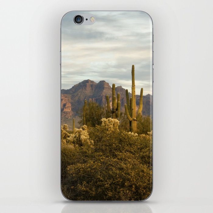 The Superstition Mountains iPhone Skin