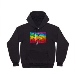 Colorful buttons illustration Hoody
