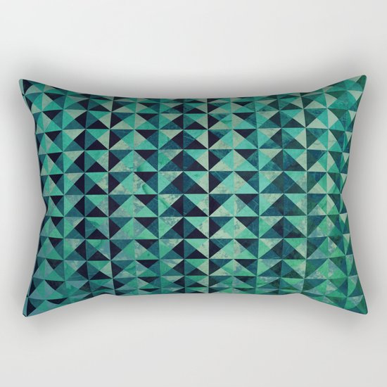 Triangulation Rectangular Pillow