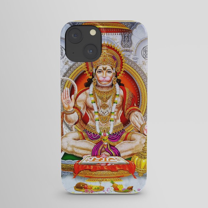 Hindu Hanuman Monkey God 5 iPhone Case