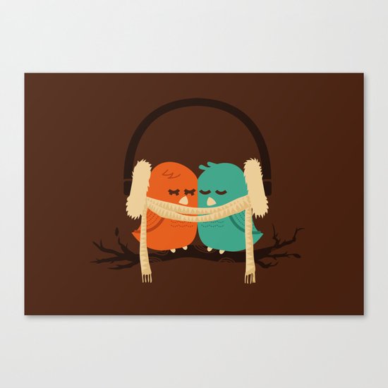 Baby It's Cold Outside Canvas Print