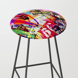 Total Confusion  Bar Stool