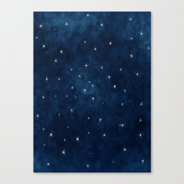 Whispers in the Galaxy Canvas Print