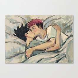 ITFS (Au lit: le baiser) Canvas Print
