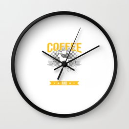 I Like Coffee Cirneco Delletna Maybe 3 People Dog Lover Gift Wall Clock