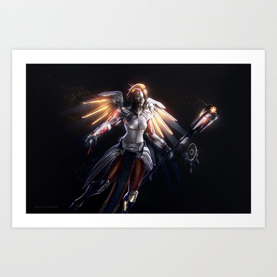 Mercy v1 Art Print