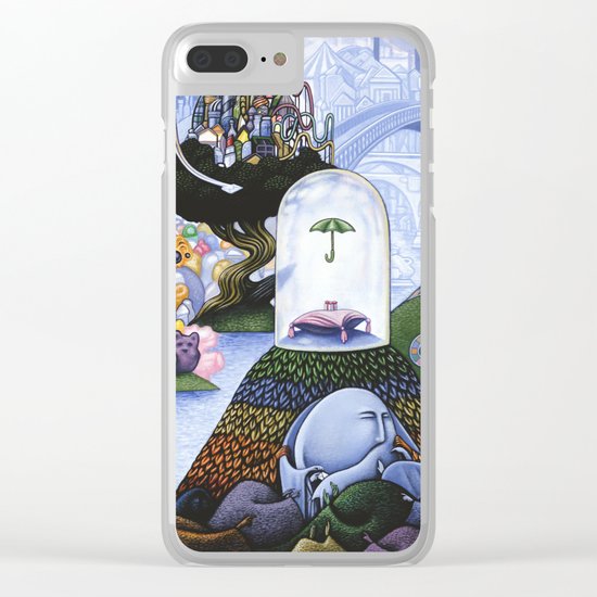 The Gathering Clear iPhone Case