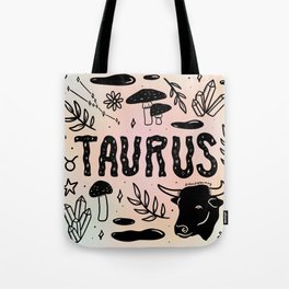 Celestial Taurus Tote Bag
