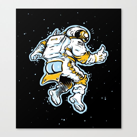 ASStronaut Canvas Print