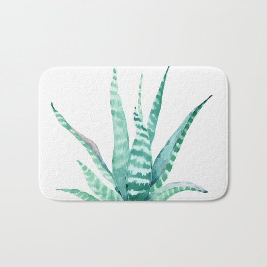Succulent Life Bath Mat