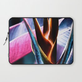 Vibrant Helicon Flower In Purple And Pink Laptop Sleeve