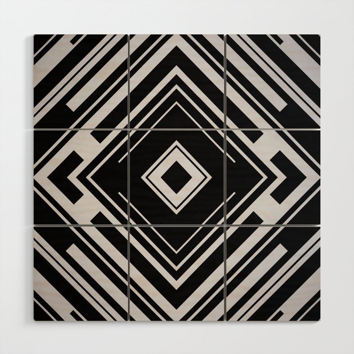 Black And White Tribal Pattern Diamond Shapes Geometric Geometry Contrast I Wood Wall Art By Aej Design Society6 - Wood Wall Art Geometric Black And White Tribal Pattern Diamond Shapes Geometric Geometry Contrast I Wood Wall Art By Aej Design Society6 - Wood Wall Art Geometric