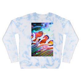 Clownfish Closeup | Aquatic | Coral | Fish | Nature Photography Art Crewneck Sweatshirt