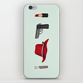 Peggy Carter Items iPhone Skin
