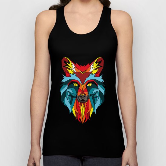 Wolf Unisex Tank Top