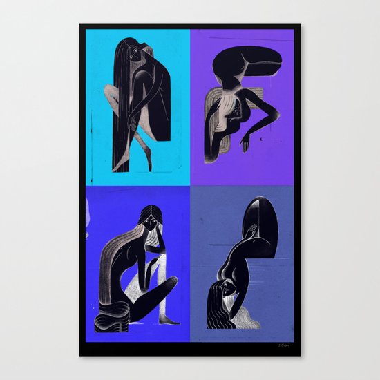 Pin-ups Canvas Print