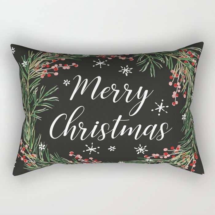 Rectangular sales christmas pillows