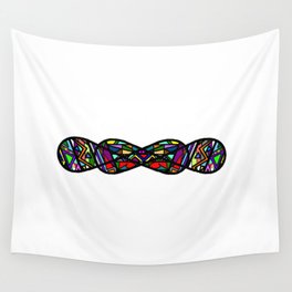 Aztec Infinity Times Infinity  Wall Tapestry