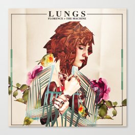 florence the machine lungs cartoon 2022 Canvas Print