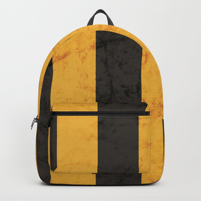 Black and Gold House Colours Backpack