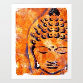 Radiating Buddha  Art Print