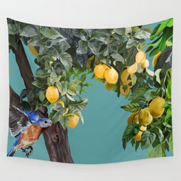 Lemon Trees Wall Tapestry