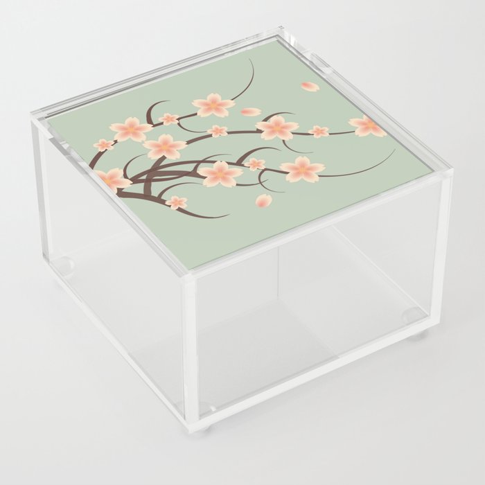 Cherry Blossom 2 Acrylic Box