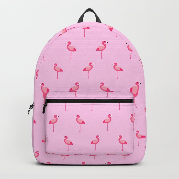 Geometric flamingo Backpack