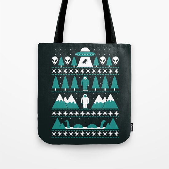 Paranormal Xmas Tote Bag