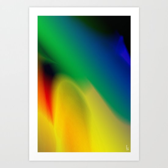 Flare X Art Print