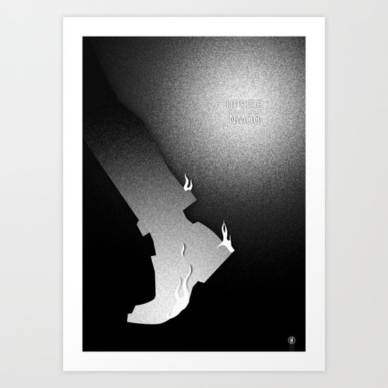 Two Worlds, One Future Art Print
