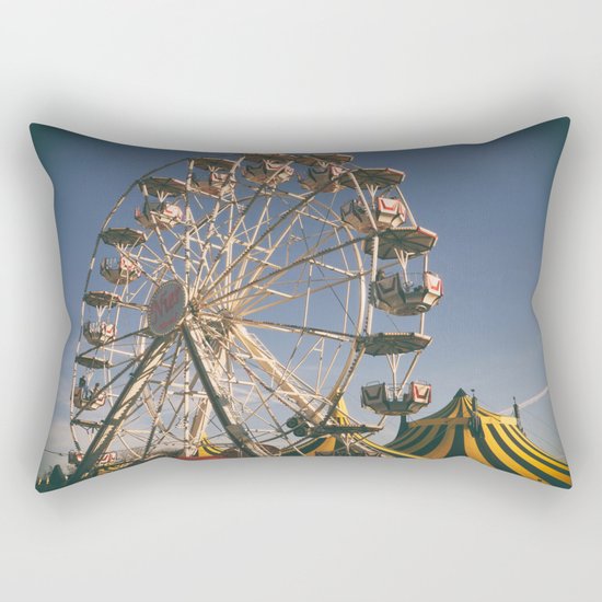 Wheel Ferris Rectangular Pillow