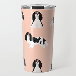 Cavalier King Charles Spaniel tricolored dog breed spaniels pet gifts Travel Mug