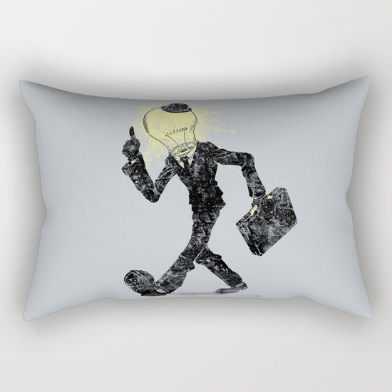 The Idea Man Rectangular Pillow