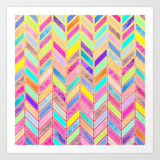 Colors Everywhere Art Print