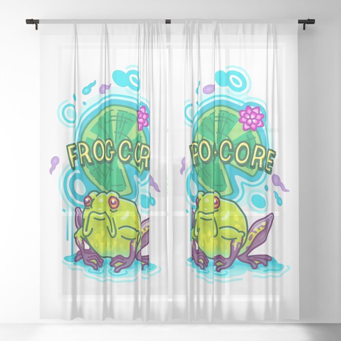 Frogcore Sheer Curtain