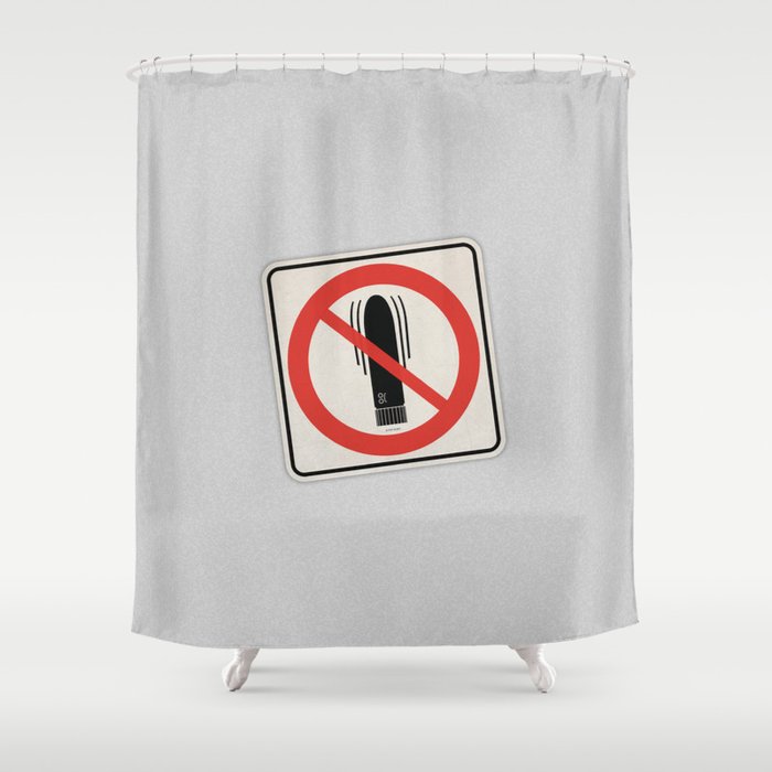 Pals Stories - My Friend Dick is Not Allowed Shower Curtain