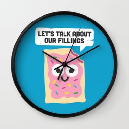 Tart Therapy Wall Clock