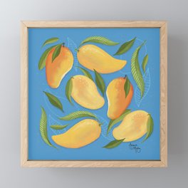 Mango Love Framed Mini Art Print