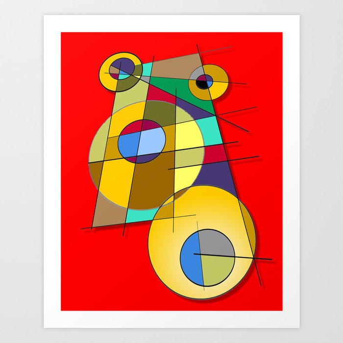 Abstract #51 Art Print